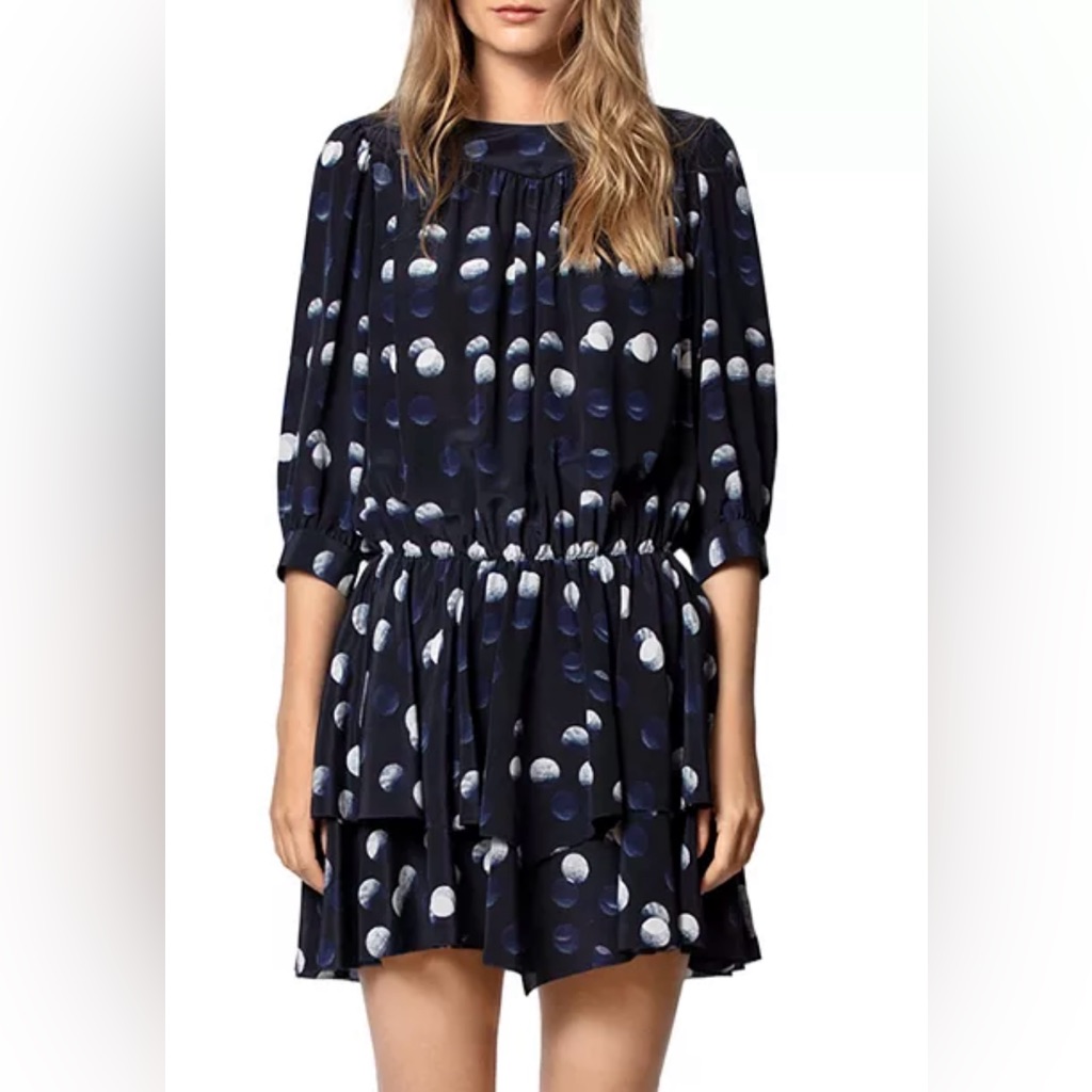 Zadig & Voltaire Rooka Dots Mini Dress S